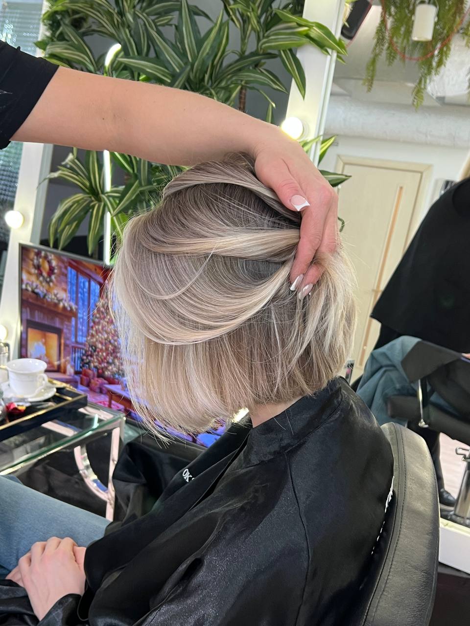 Интеллигентный блонд — работа студии Оксаны Мороз